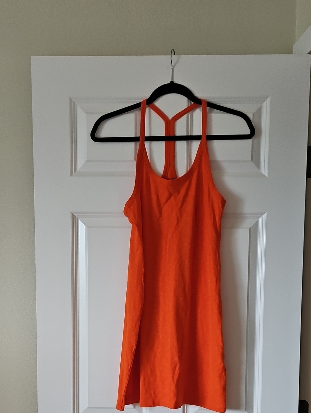 J. Crew Orange Tank Top with Thin Straps, New